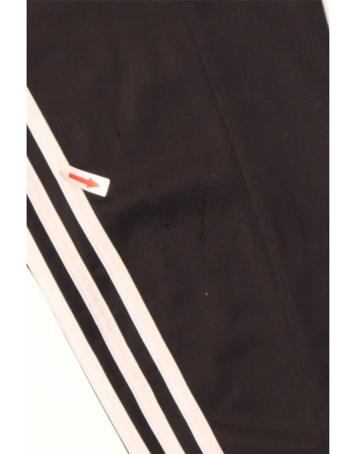 Adidas Mens Climalite Tracksuit Top Jacket UK 44/46 Grande Preto Poliéster