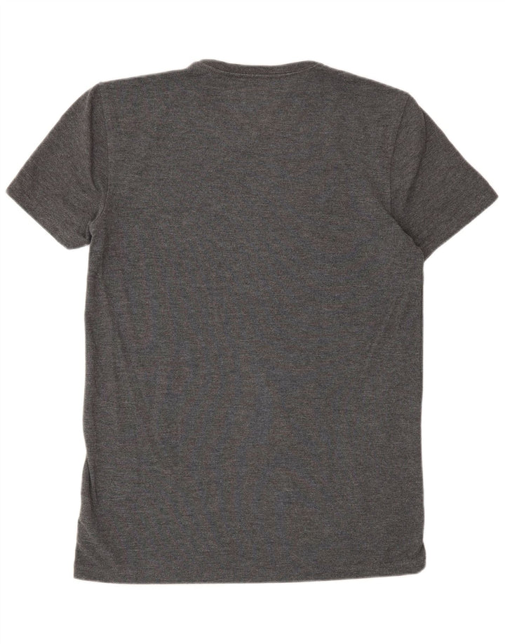 Tommy Hilfiger Camiseta masculina gráfica Top cinza médio
