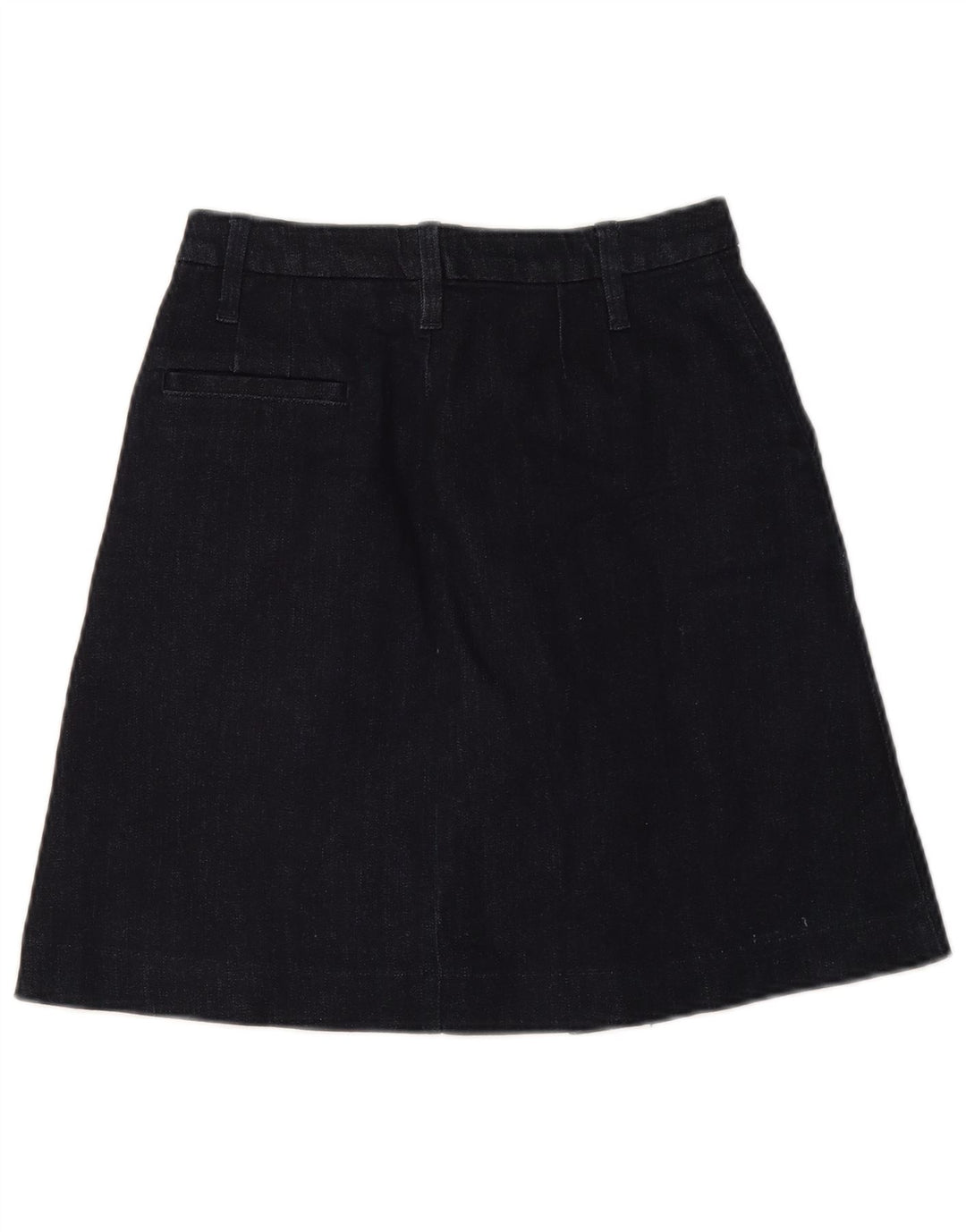 Saia jeans feminina G-Star pequena W26 algodão azul marinho