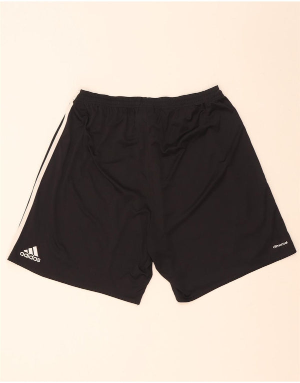 Adidas Mens Deutscher Fussball Bund Sport Shorts XL Preto Poliéster