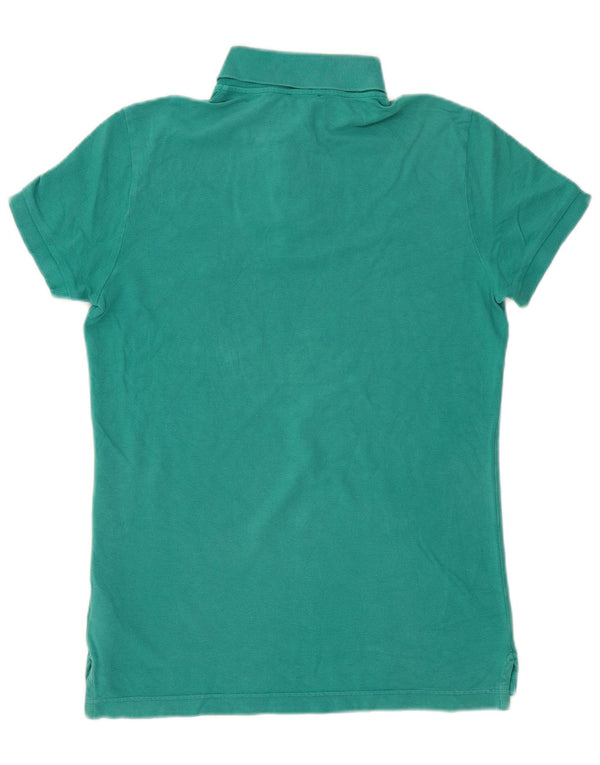 Camisa polo masculina BENETTON algodão verde médio