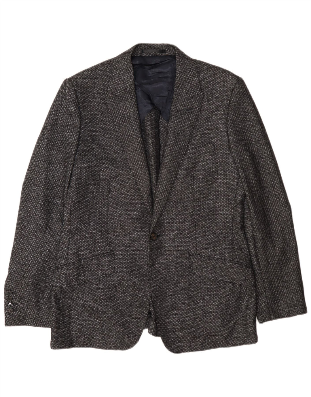 Jaqueta Blazer Masculina Reiss com 1 Botão Reino Unido 36 Pequena Azul Marinho