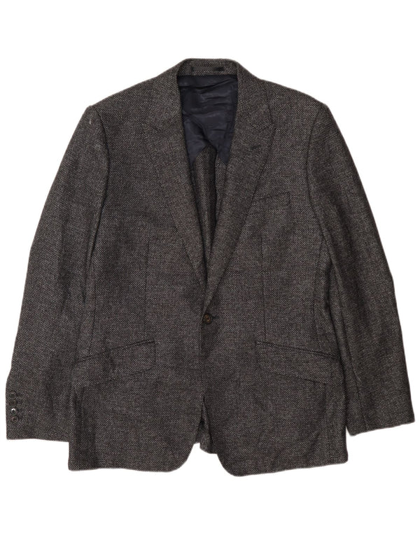 Jaqueta Blazer Masculina Reiss com 1 Botão Reino Unido 36 Pequena Azul Marinho