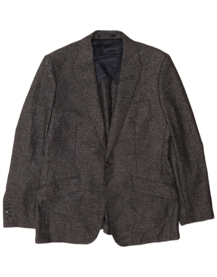 Jaqueta Blazer Masculina Reiss com 1 Botão Reino Unido 36 Pequena Azul Marinho
