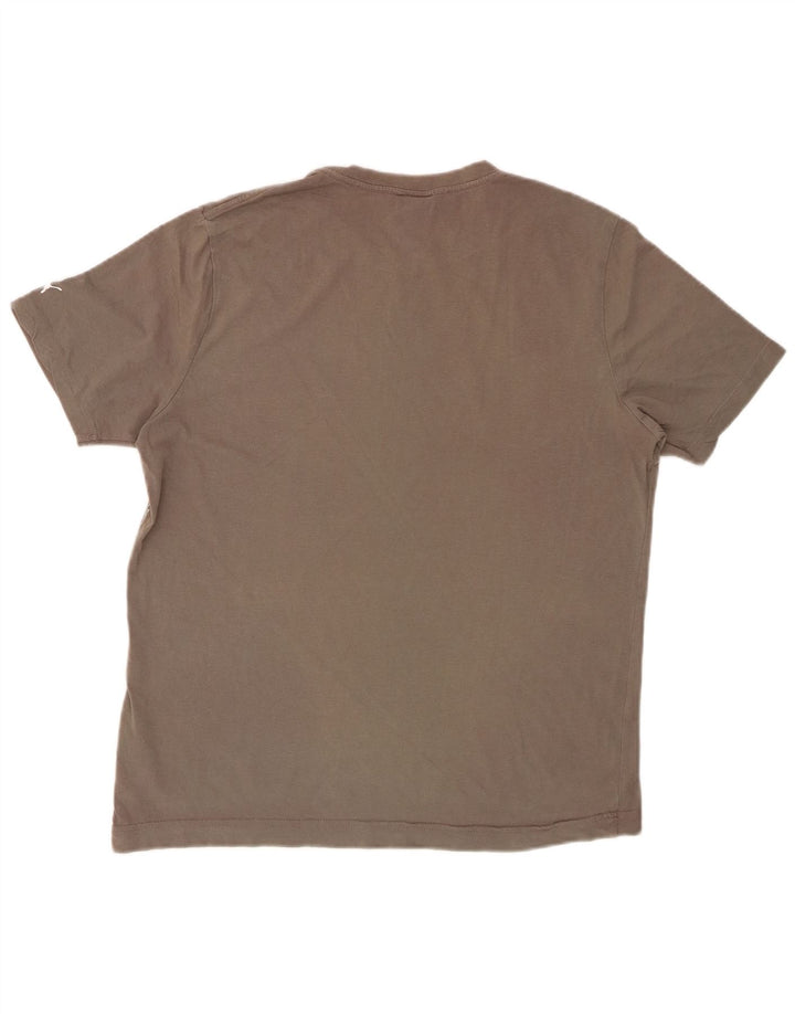 Camiseta masculina PUMA Graphic cinza médio algodão