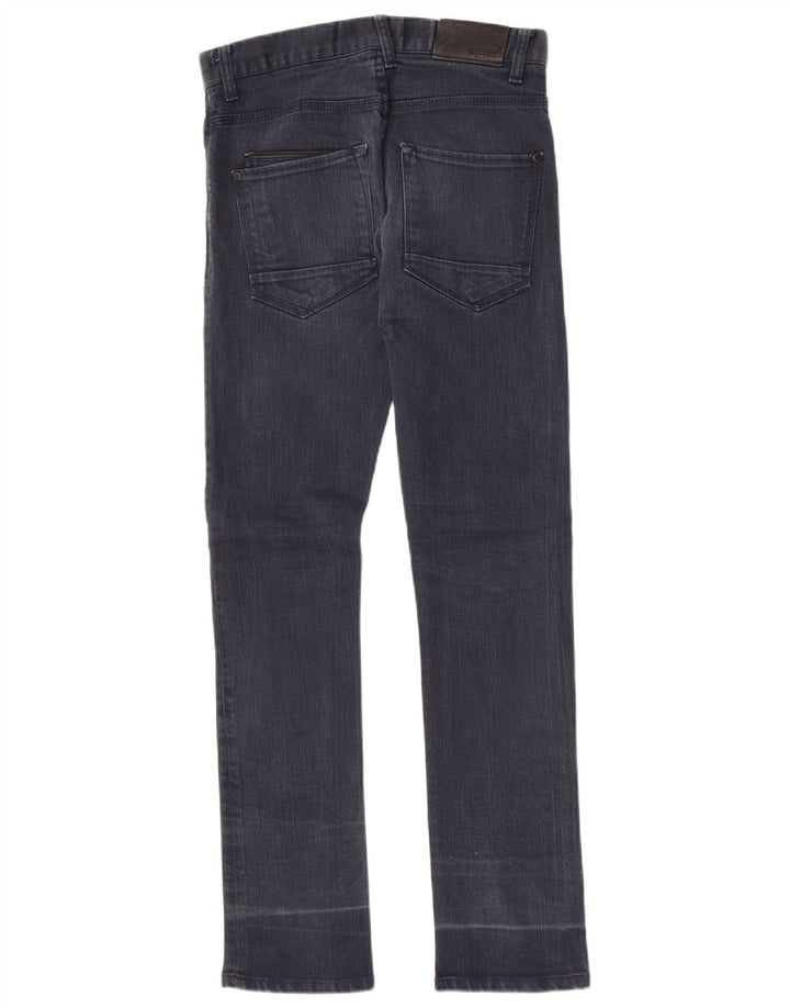 Zara Mens Slim Jeans EU 38 Pequeno W30 L34 Azul Marinho