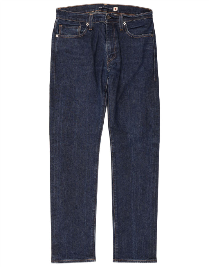 Levi's Masculino 511 Slim Jeans W32 L32 Azul Marinho Algodão