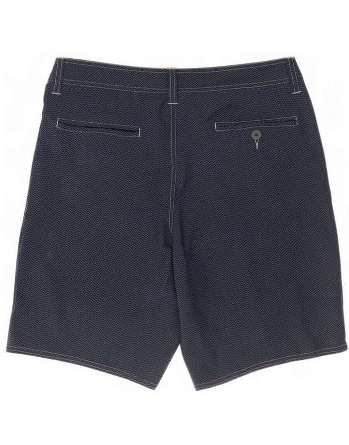 Shorts Chino Masculino Patagonia W30 Poliéster Chevron Azul Marinho Médio
