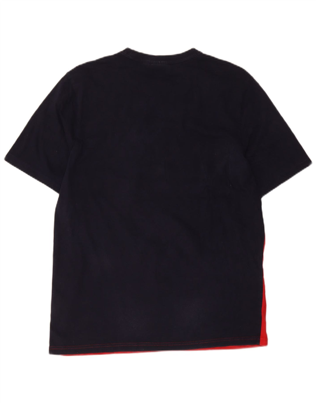 Camiseta masculina Fila Graphic Top grande algodão colorblock multicolorido