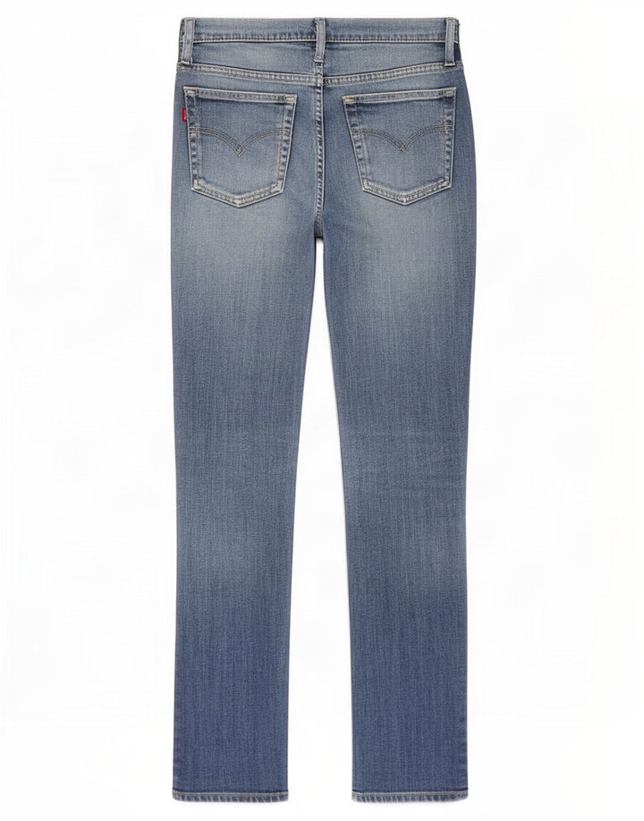 Jeans slim feminino Levi's W27 L32 algodão azul
