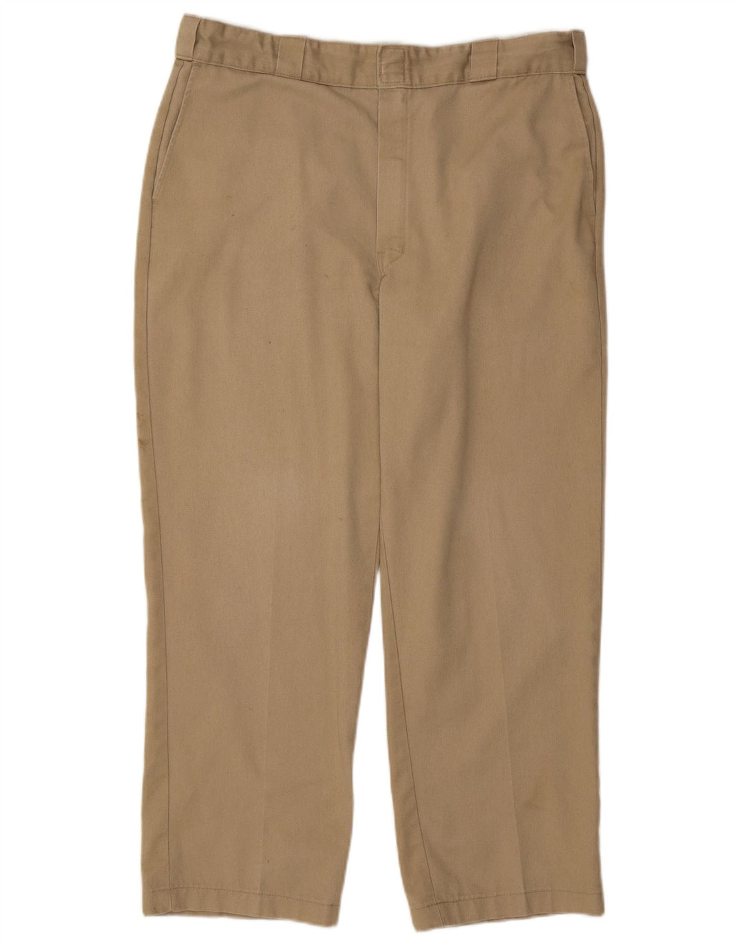 Calças Chino retas masculinas Dickies W36 L28 bege