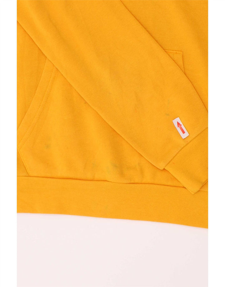 Jumper com capuz gráfico Champion Boys 9-10 anos amarelo médio