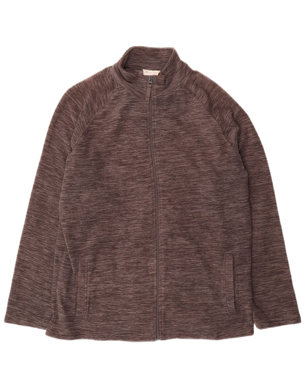 Jaqueta masculina de lã com ajuste solto Mountain Warehouse Reino Unido 40 grande cinza manchado