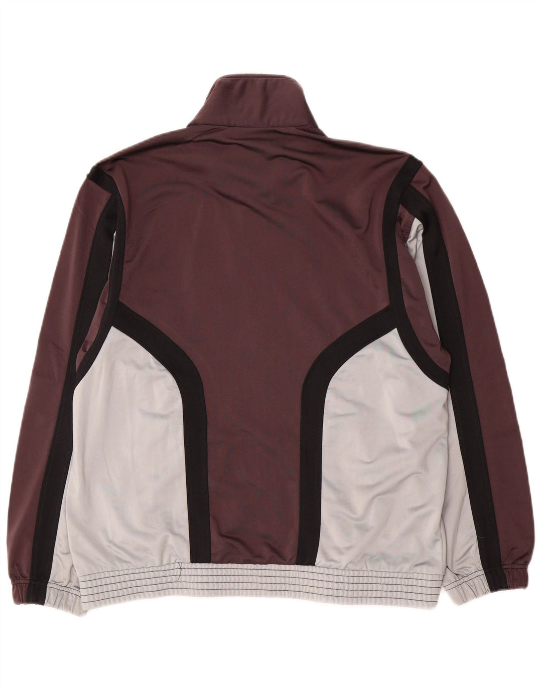 Sergio Tacchini Mens Treino Top Jacket IT 46 Small Brown Colourblock