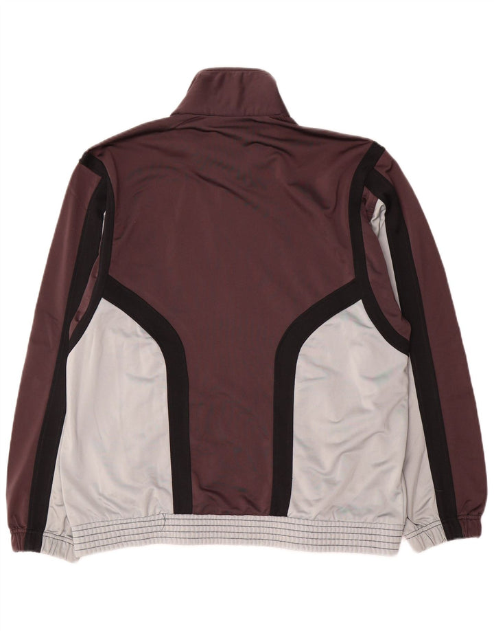 Sergio Tacchini Mens Treino Top Jacket IT 46 Small Brown Colourblock