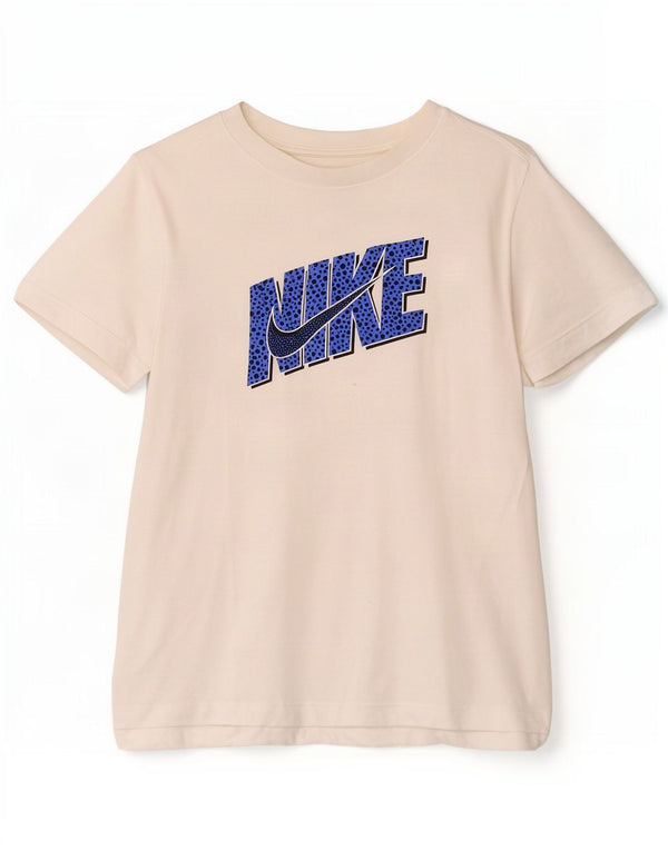Camiseta Nike Girls Graphic Top 10-11 Anos Médio Branco