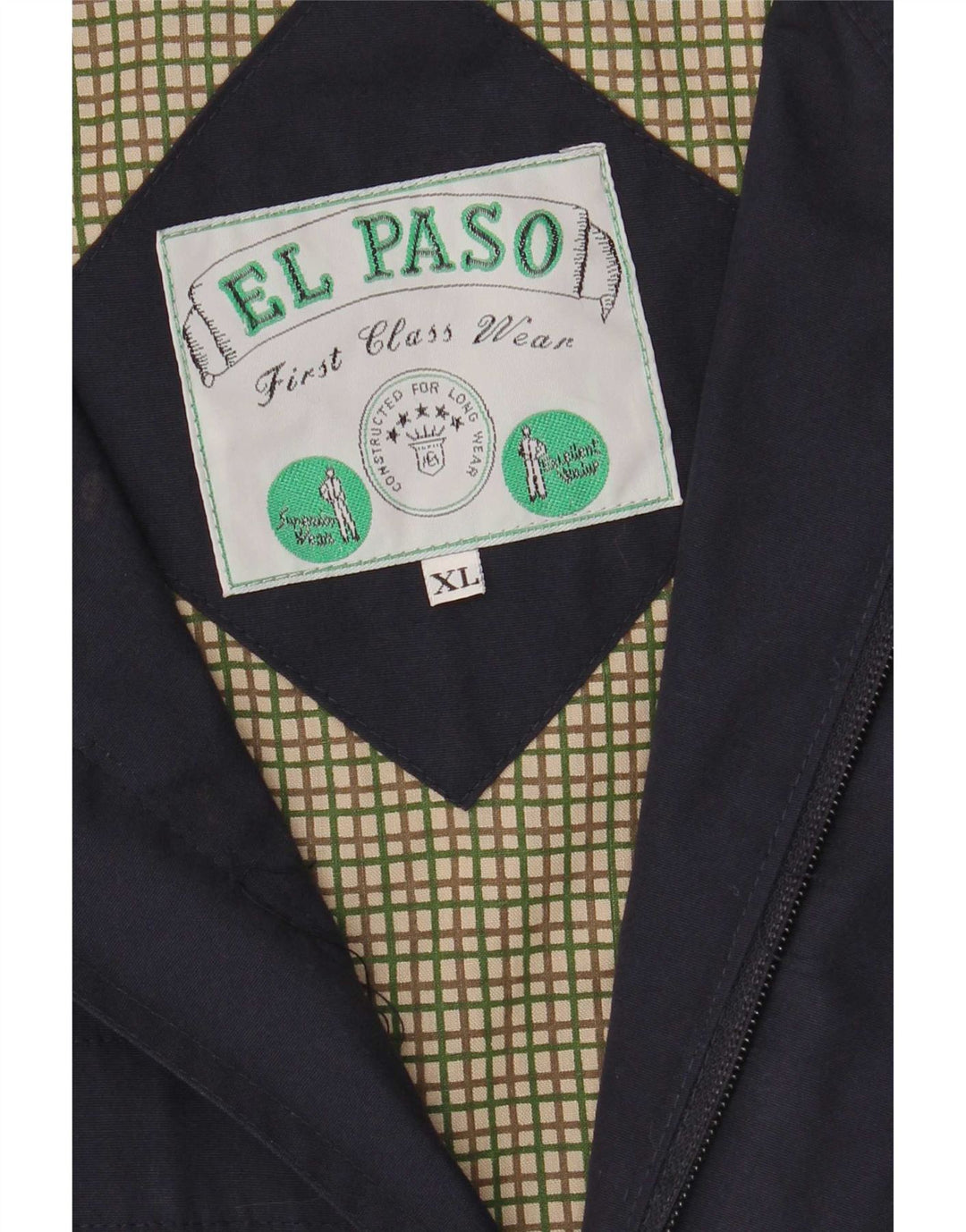 Jaqueta bomber masculina El Paso UK 42 XL azul marinho