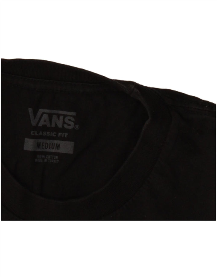 Camiseta Vans Masculina Classic Fit Top Médio Algodão Preto