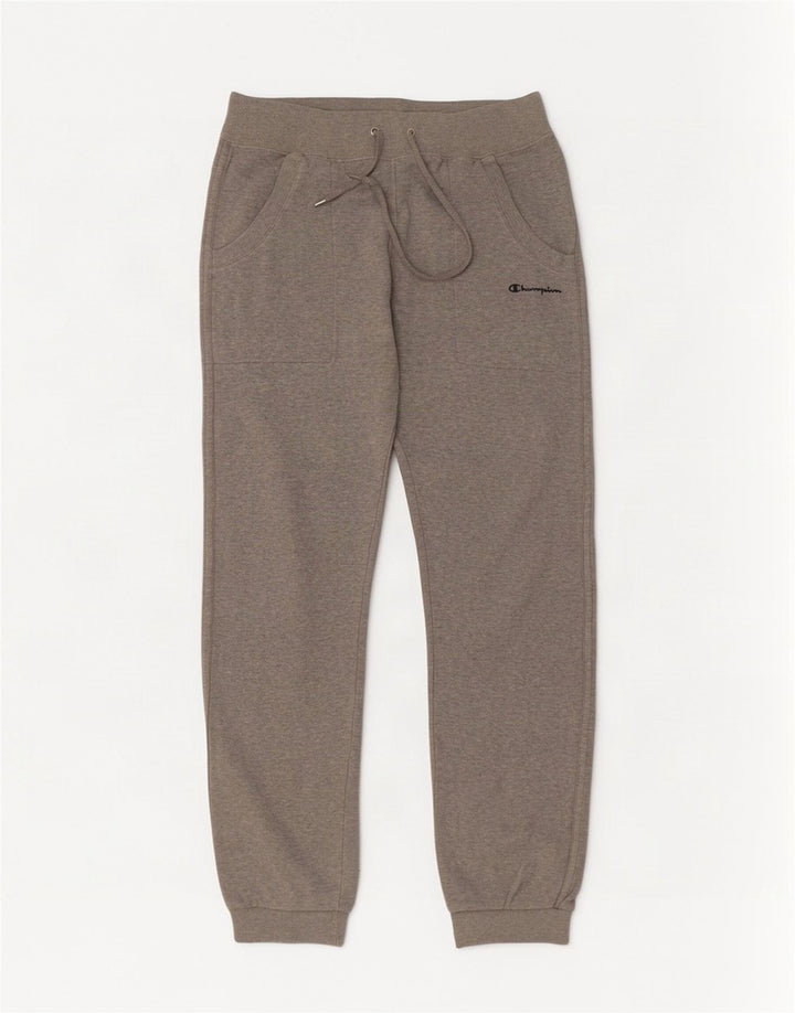 Calça esportiva masculina Champion Joggers pequena cinza