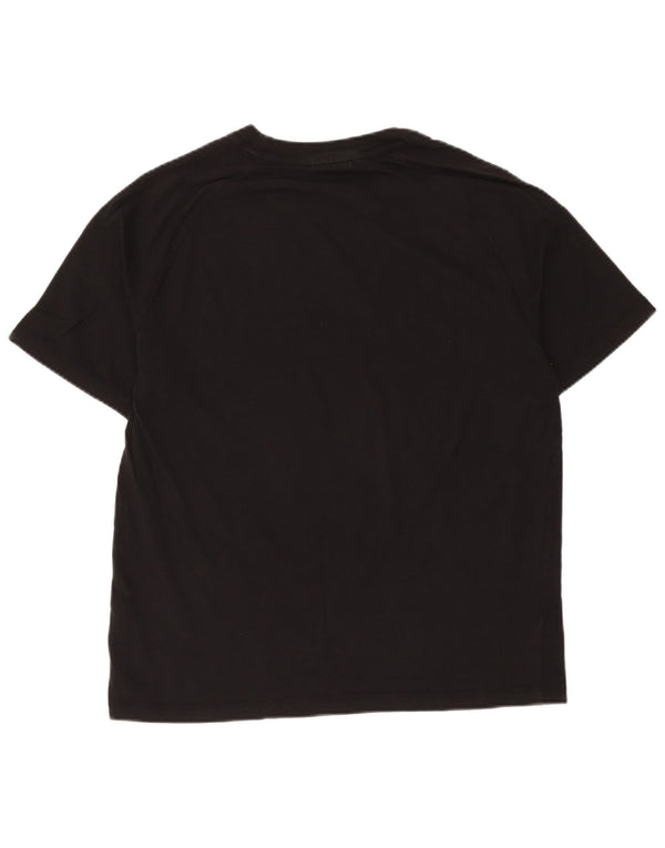 Camiseta Calvin Klein Feminina Top UK 18 XL Algodão Preto