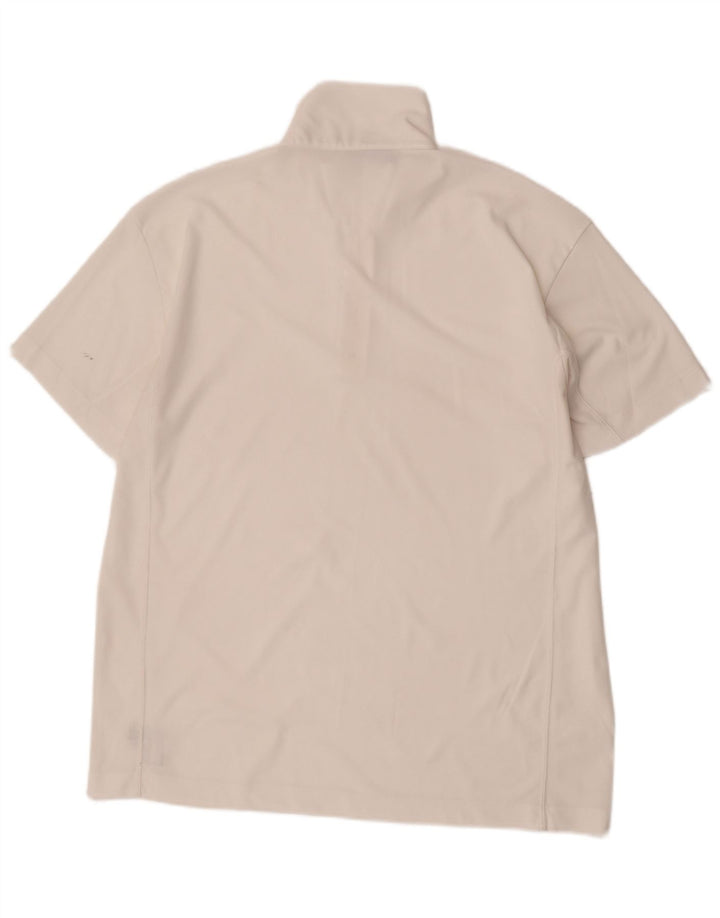 Camiseta masculina Killer Loop com zíper e gola XL poliéster branco