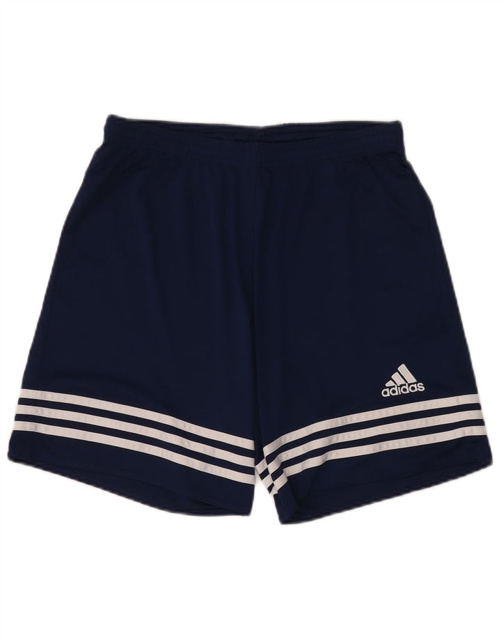 Adidas Masculino Climalite Sport Shorts Médio Azul Marinho Poliéster