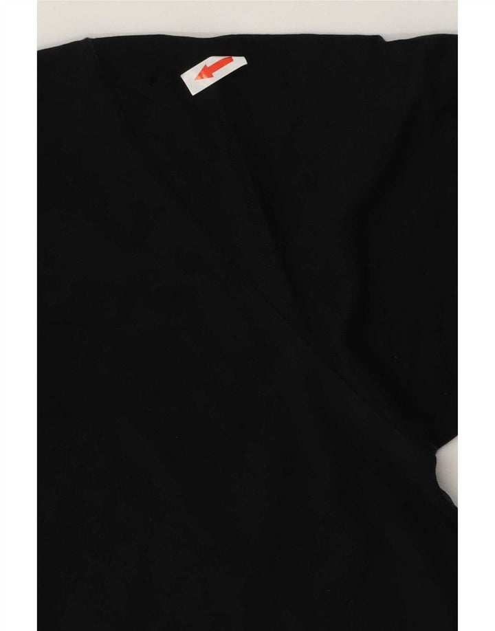 Camiseta Nike masculina gráfica top pequeno algodão preto