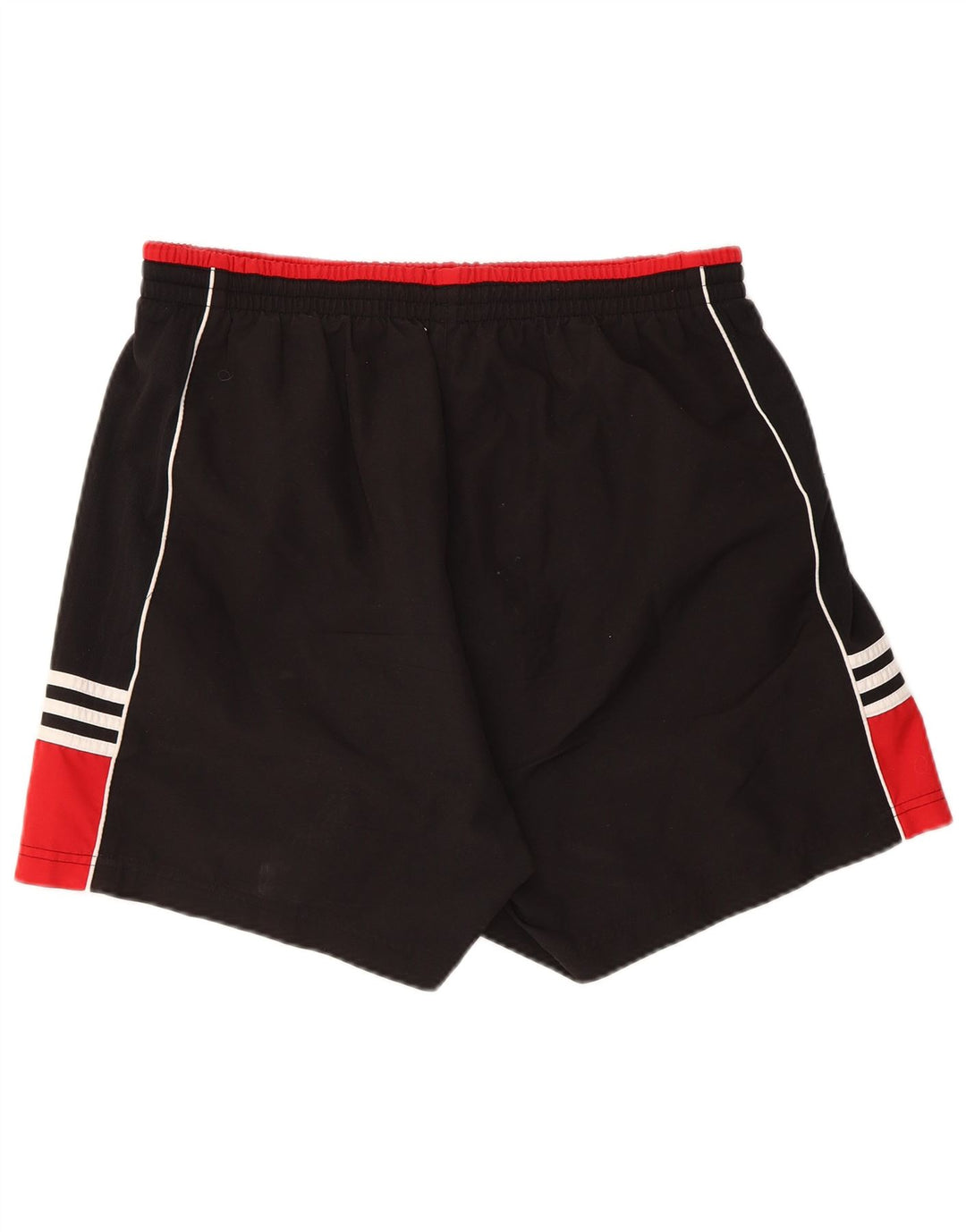 Shorts esportivos masculinos Adidas UK 38 médio preto colorblock poliéster