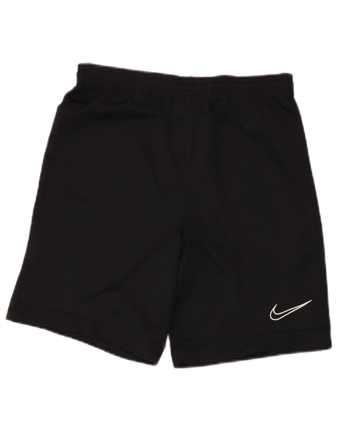 Shorts esportivos NIKE Boys Dri Fit 12-13 anos grande preto poliéster