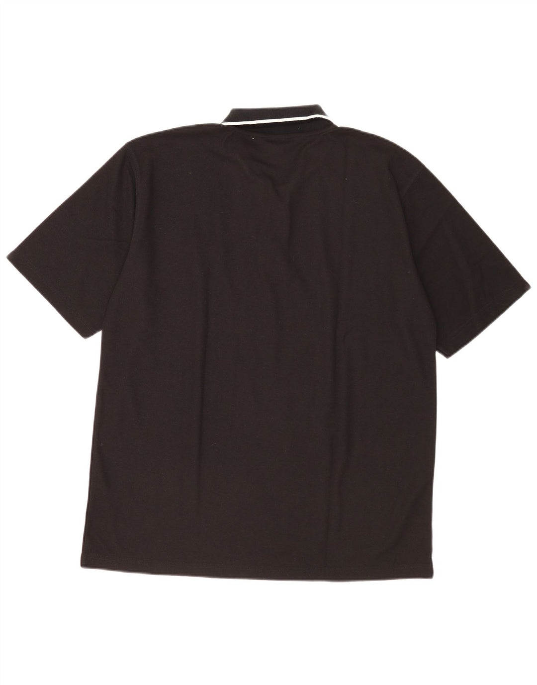 Camisa polo masculina Umbro grande poliéster preto