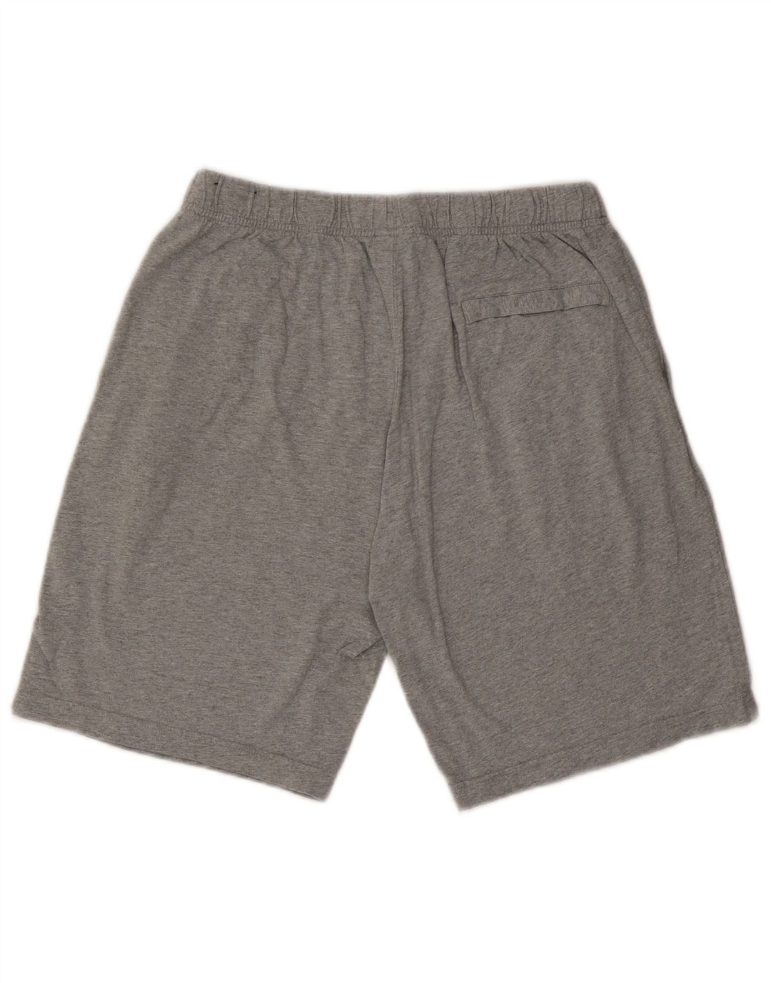 Shorts esportivos masculinos NIKE grandes de algodão cinza