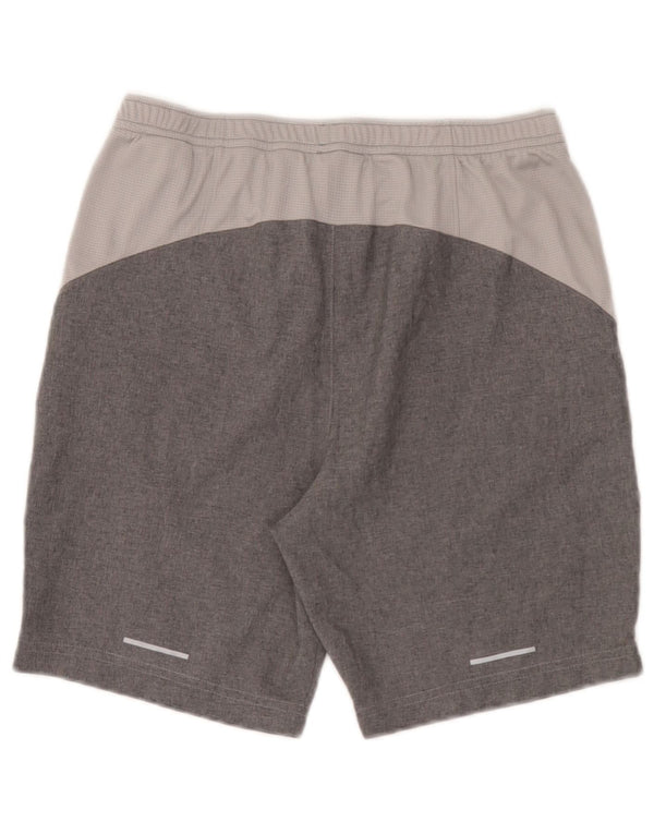 Shorts esportivos The North Face Boys 11-12 anos grande bloco cinza