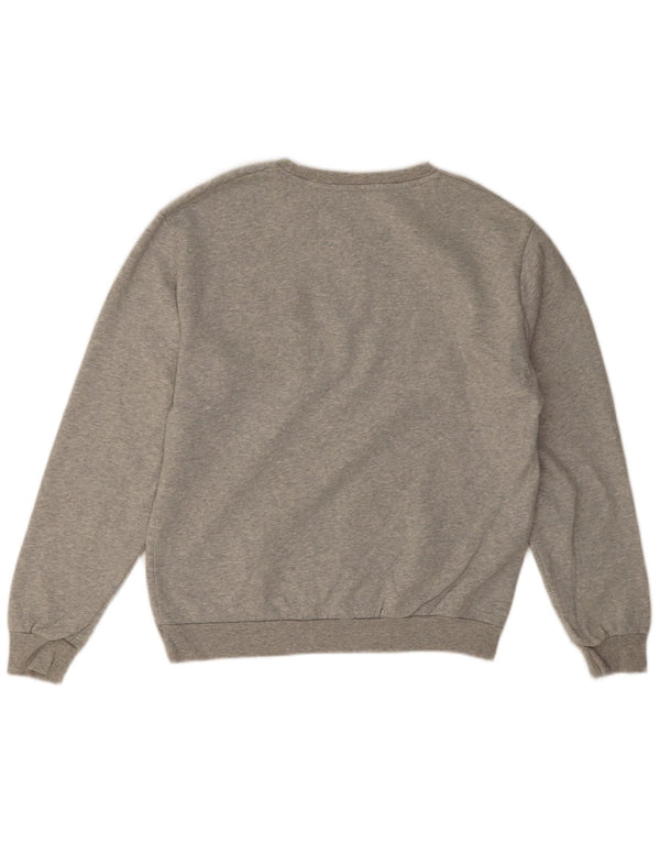 Zara moletom masculino jumper grande cinza manchado coração