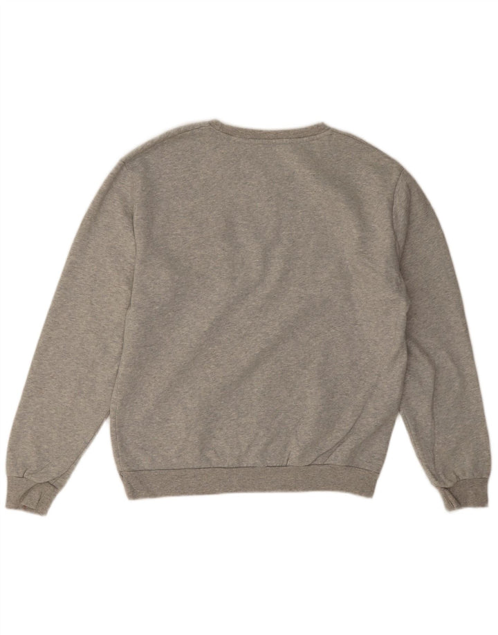 Zara moletom masculino jumper grande cinza manchado coração