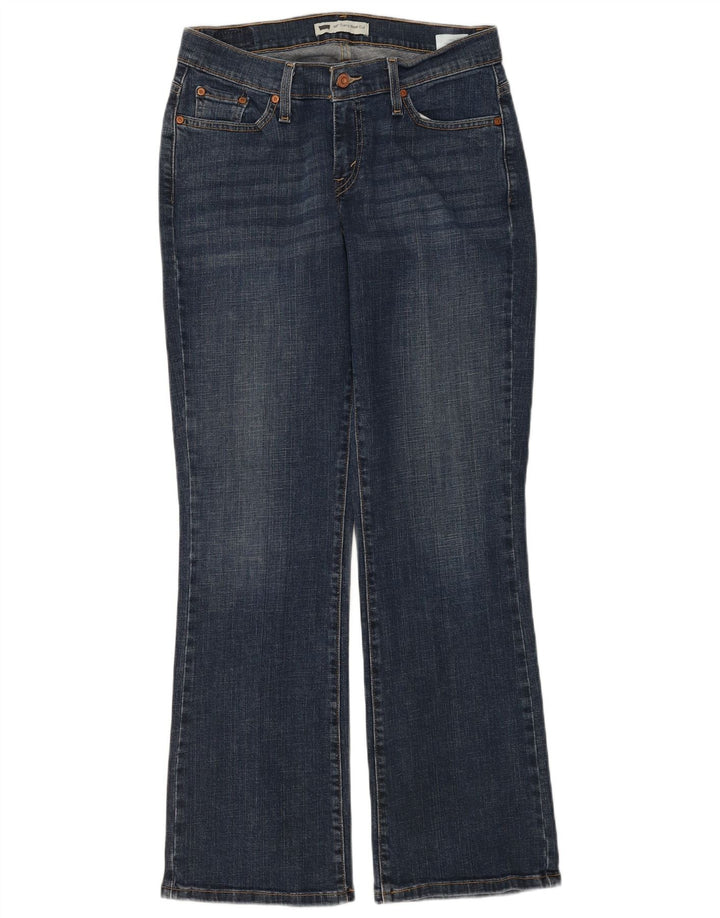 Calça jeans feminina Levi's 529 Curvy Bootcut W31 L32 azul algodão