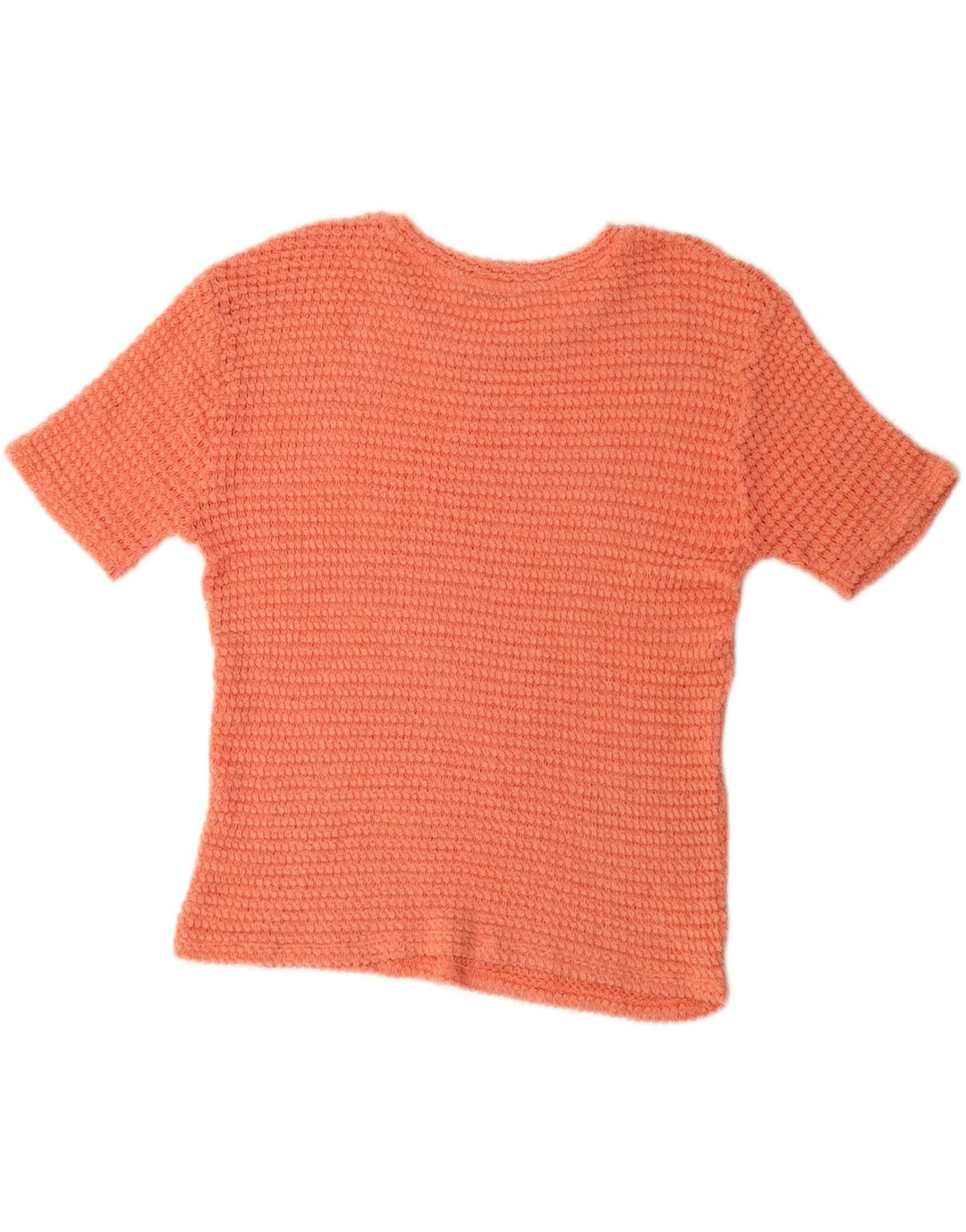 ZARA Blusa Feminina Trafaluc Oversized de Tricô Reino Unido 14 Médio Laranja