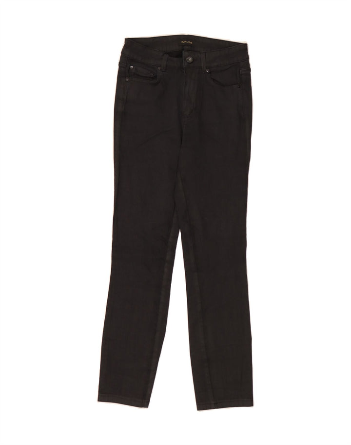 MASSIMO DUTTI Womens Slim Casual Trousers W26 L26 Black Vintage Massimo Dutti and Second-Hand Massimo Dutti from Messina Hembry 