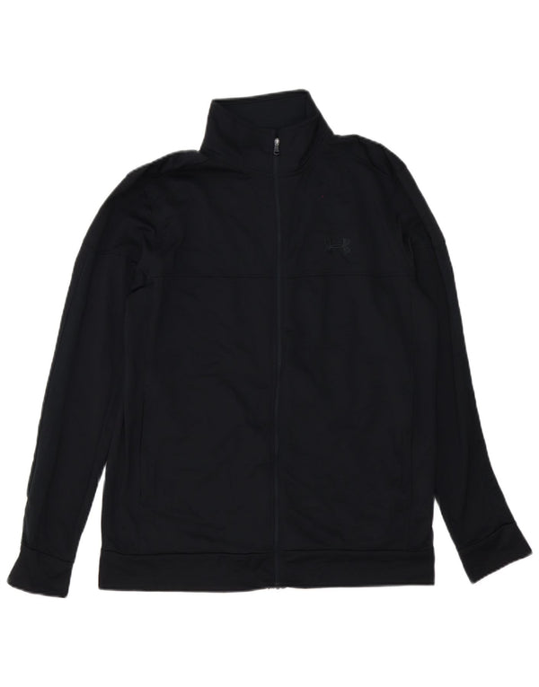 Under Armour Mens Treino Top Jaqueta Poliéster Preto Médio