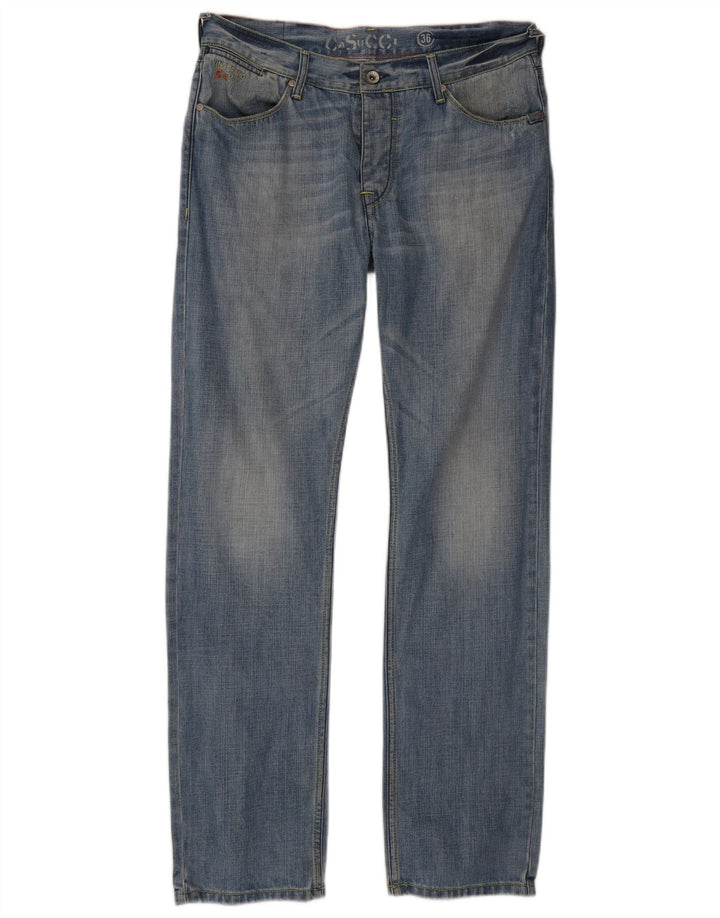 Calça jeans reta masculina CASUCCI W36 L33 algodão azul