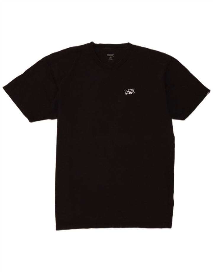 Camiseta masculina Vans grande algodão preto
