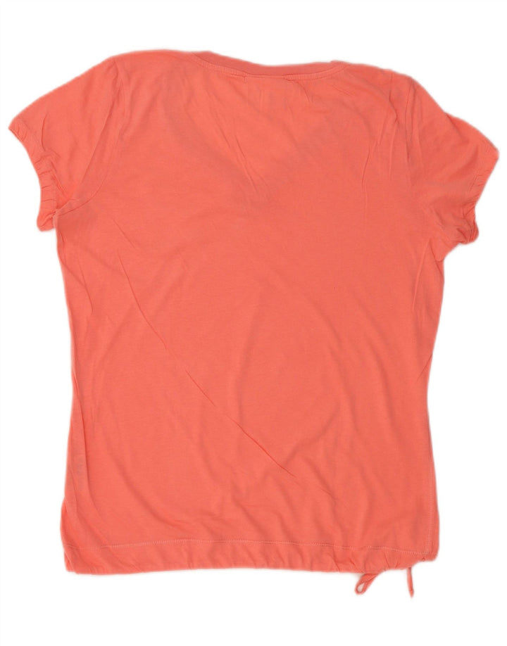 Camiseta Feminina Champion Easy Fit Top UK 14 Grande Algodão Rosa