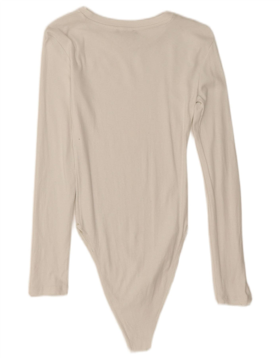 Macacão feminino de manga comprida Zara UK 8 pequeno off white