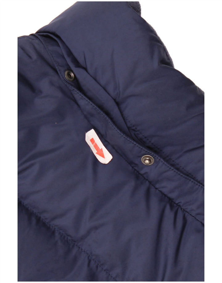 Jaqueta acolchoada masculina Tommy Hilfiger Reino Unido 38 médio azul marinho nylon