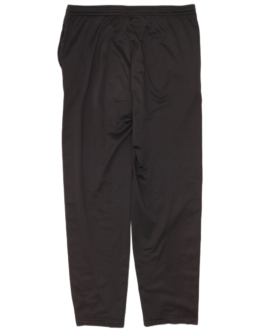 Calça esportiva masculina Champion com estampa gráfica grande de poliéster preto