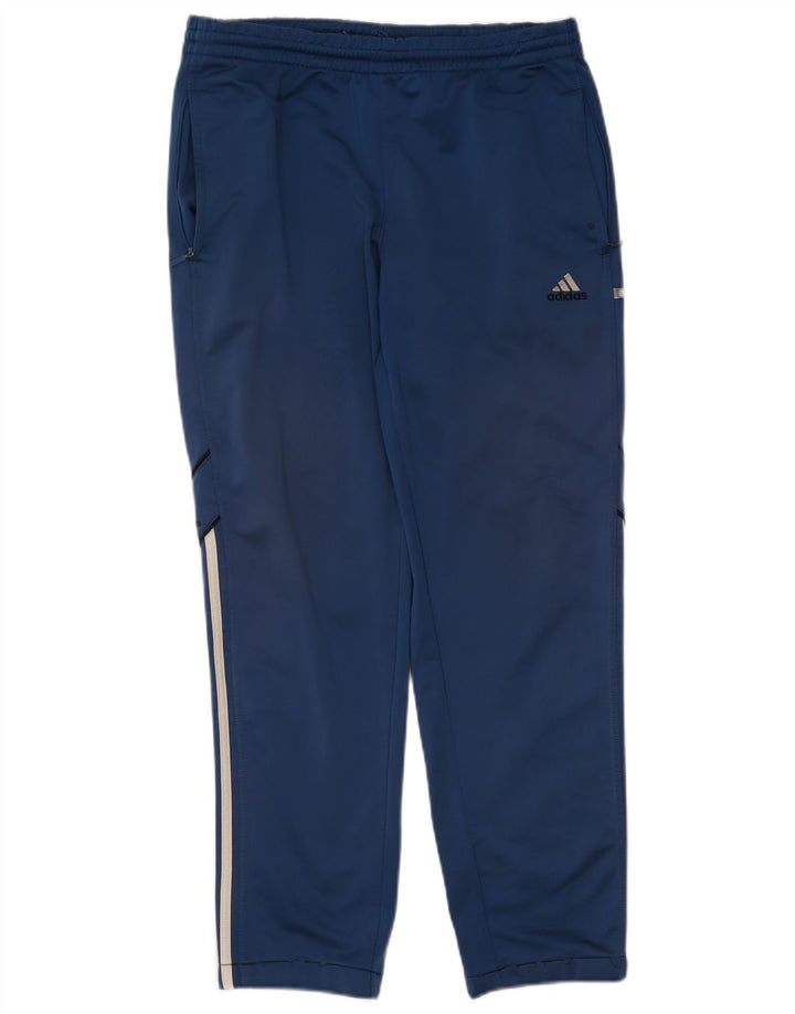 Adidas Mens Treino Calça Joggers Médio Azul Poliéster