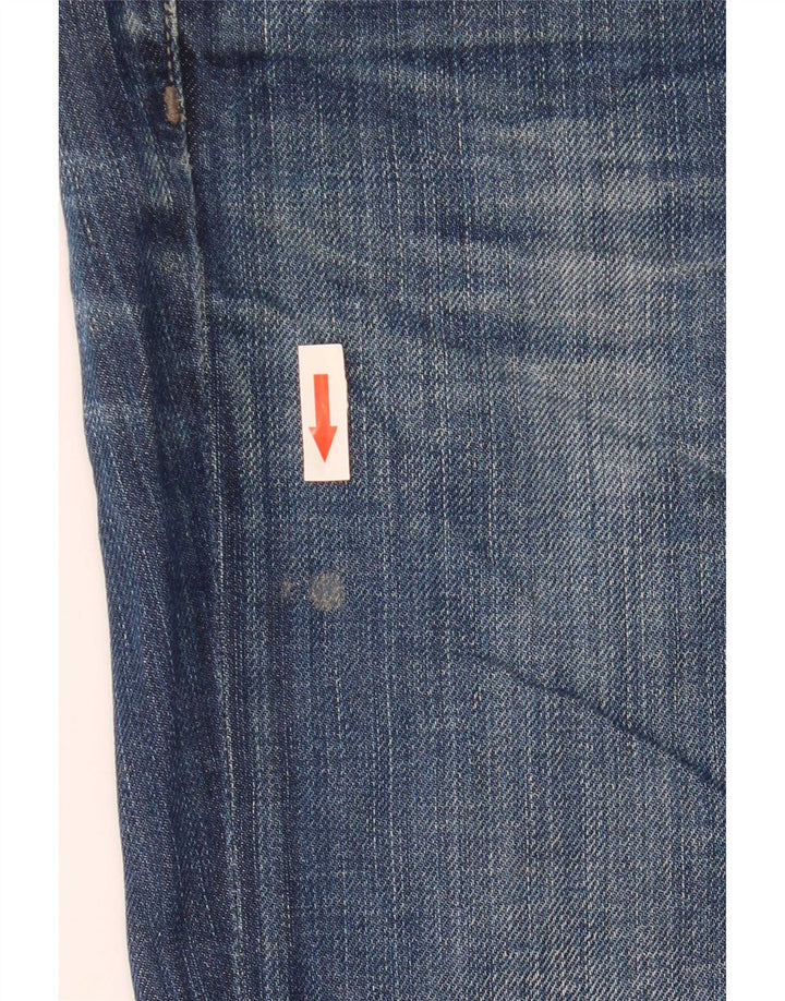 Diesel Masculino Ronhary Stretch Bootcut Jeans W29 L30 Azul Marinho Algodão