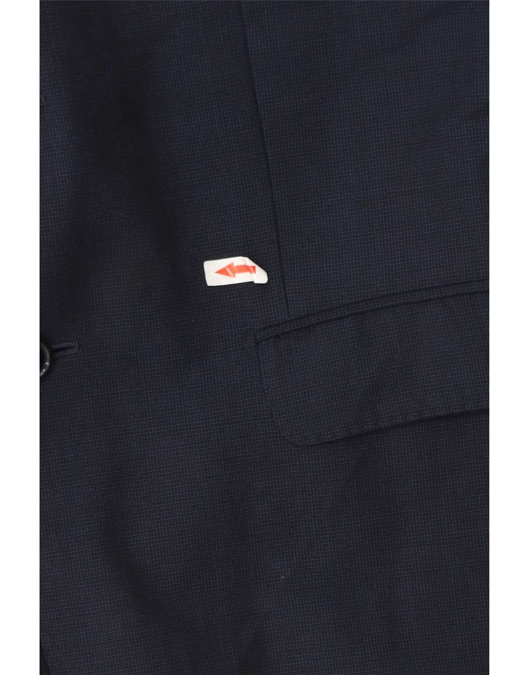 Jaqueta blazer masculina Massimo Dutti com 2 botões IT 48 lã azul marinho médio