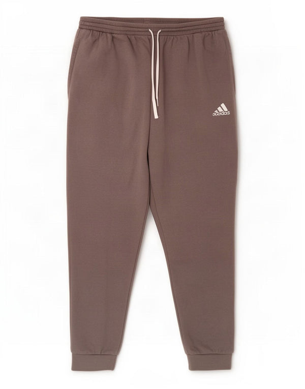 Calças de treino masculinas Adidas Joggers XL cinza algodão