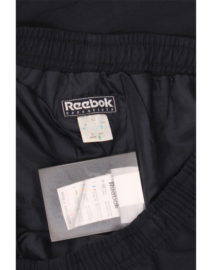 Calça de treino feminina REEBOK UK 12 poliéster azul marinho médio