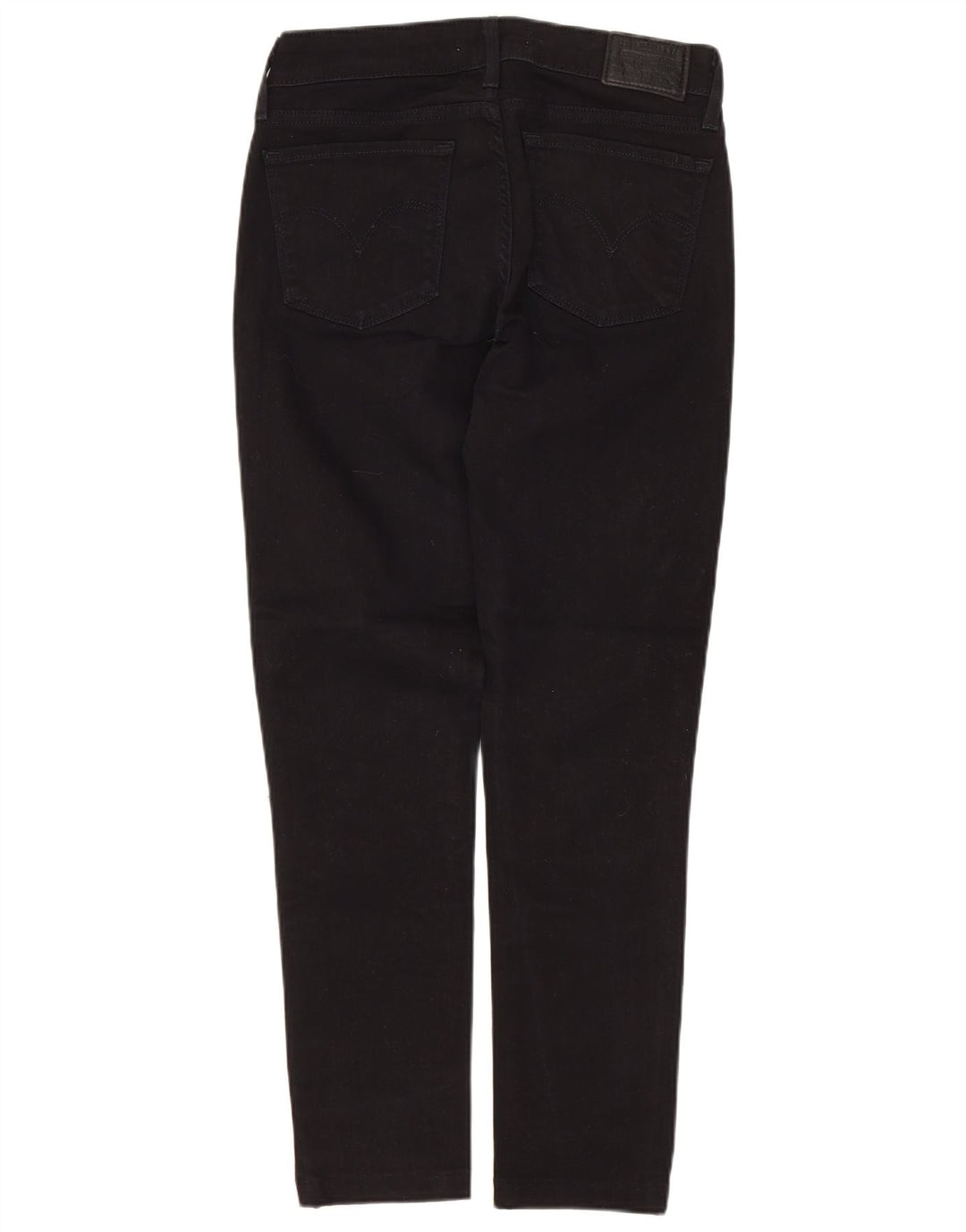 Calça jeans feminina LEVI'S 711 skinny W26 L26 algodão preto